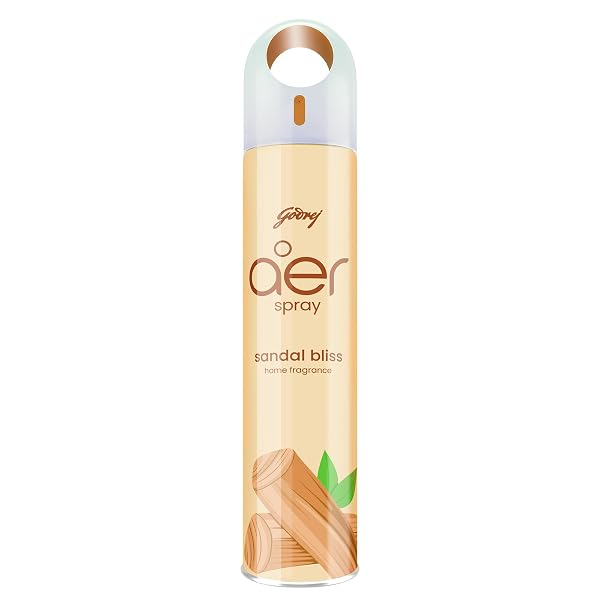 Godrej aer Spray | Room Freshener for Home & Office - Sandal Bliss (180 ml) | Long-Lasting Amazon India sale