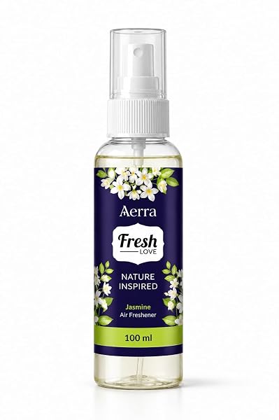Aerra Air Freshener Spray 100ml | Room Freshener Bathroom (Jasmine) Room freshener: home, Amazon India sale