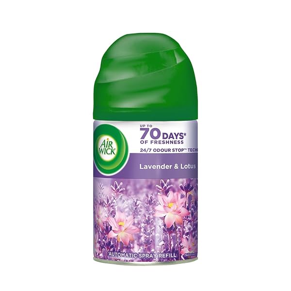 Airwick Freshmatic Automatic Room Freshener Refill, Lavender & Lotus - 250 ml | 2600 Spray Amazon India sale
