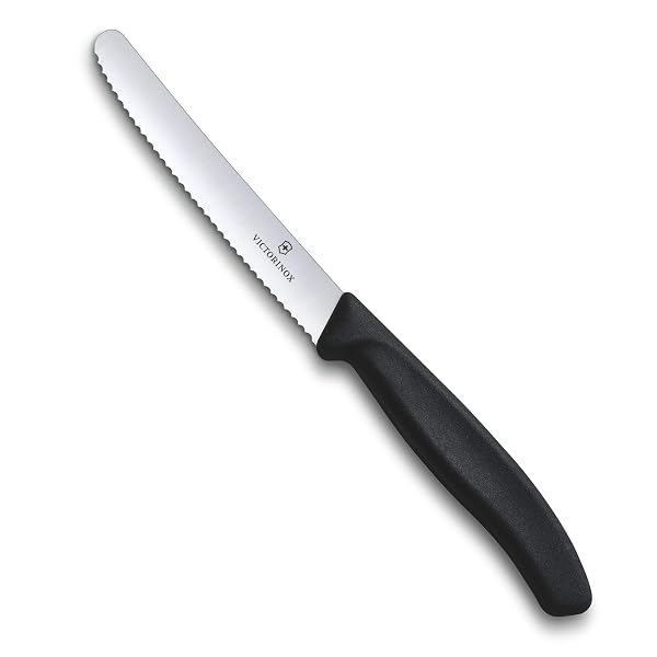 Victorinox Swiss Made, Stainless Steel Swiss Classic Paring Knife, 11 cm, Serrated Edge wi Amazon sale