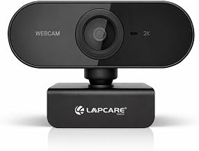 Lapcare 2K USB Webcam, 5P Lens, 5.0MP Camera, Noise isolating Microphone,Auto-White Balanc Amazon sale