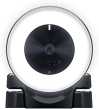 Razer Kiyo Streaming Webcam: 1080p 30 FPS / 720p 60 FPS - Ring Light w/Adjustable Brightne Amazon sale