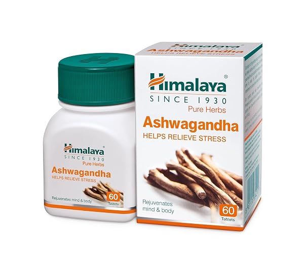 Himalaya Ashwagandha - General Wellness Tablets, 60 Tablets | Stress Relief | Rejuvenates Mi Amazon sale