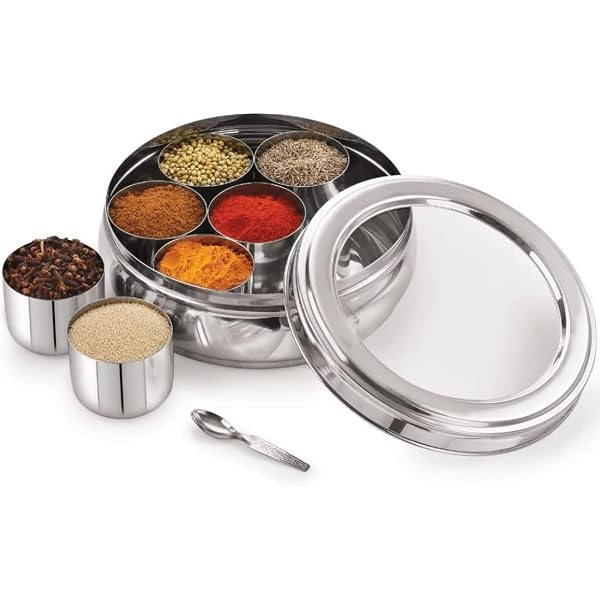 Masala Dabba Masala Container Spice Box Spice Containers for Kitchen Storage Masala Box Ma Amazon sale