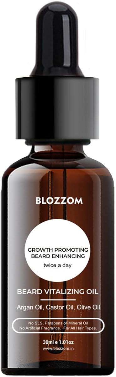 Blozzom Beard Oil for Men - 30ml | For Fuller, Longer & Thicker Beard Growth | With Premiu Amazon sale