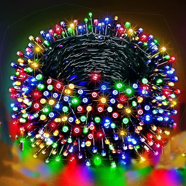 MoonlitDreams 45 Meter Serial String Led Light Comes with 8 Modes Changing Controller for Amazon sale