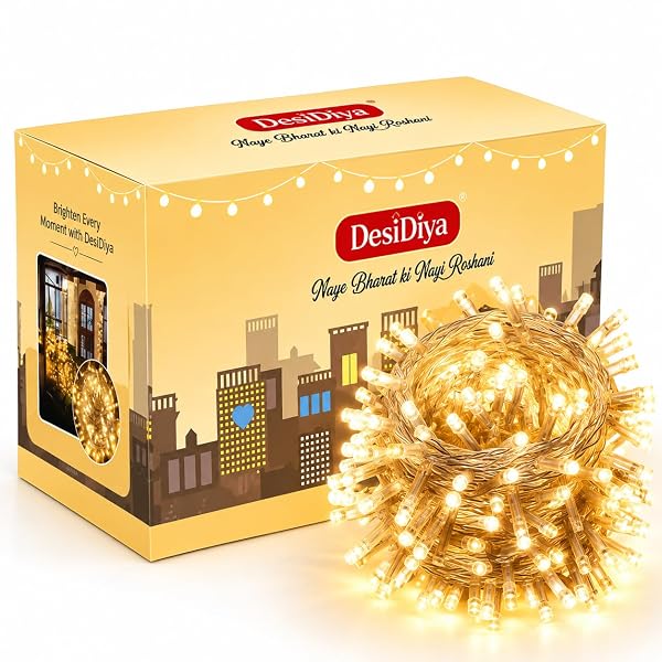 DesiDiya® 35 Feet Long LED Power Pixel Serial String Light, 360 Degree Light in Bulb | Cop Amazon sale