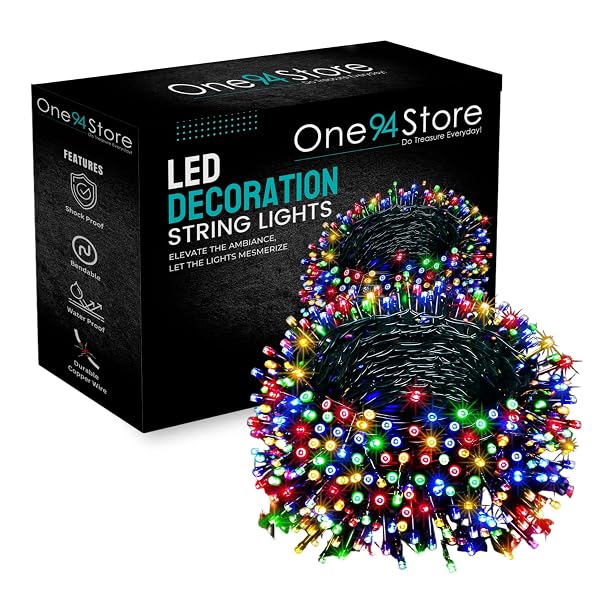 One94Store LED Pixel String Light Pack of 1 – 36 Ft Copper Wire Fairy Lights, Bright Multi Amazon sale
