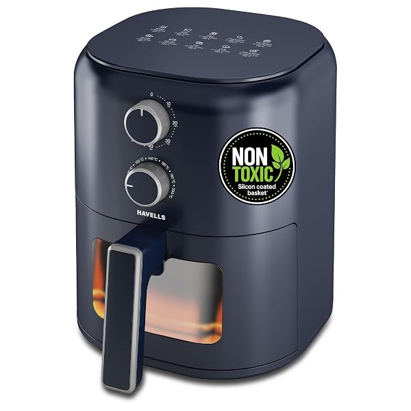 Havells Prolife Brio Air Fryer 4.2 L| Aero Crisp Technology for Air Circulation| See Throu Amazon India sale