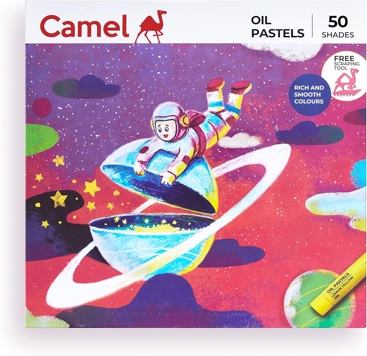 Camlin Kokuyo Oil Pastel (50 Shades) Amazon sale