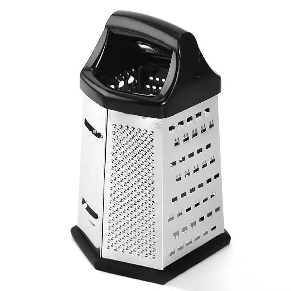 NAALSA - Berlin 6 Side Stainless Steel Professional Multi Purpose Grater Vegetable Chopper Amazon sale