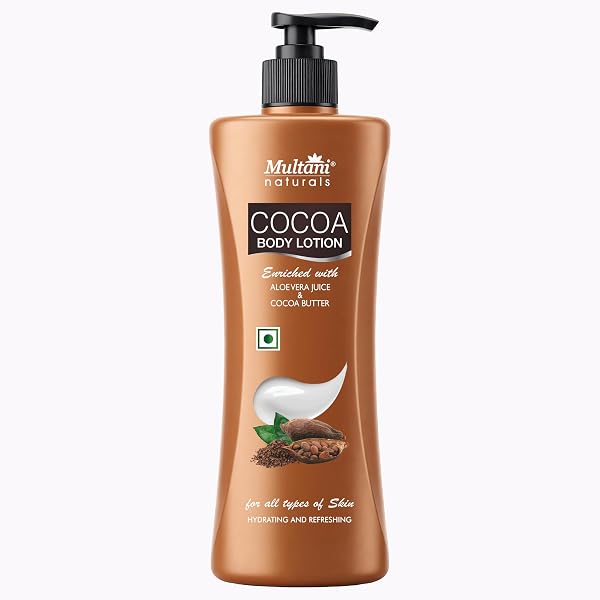 Multani Natural Cocoa Body Lotion (400ml) | Moisturising Body Lotion for Women & Men | Hyd Amazon sale