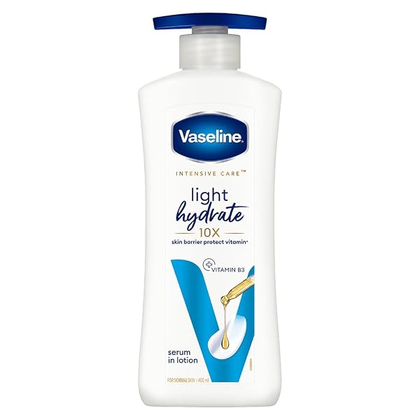 Vaseline Light Hydrate Serum In Lotion, 400 ml | Superlight & Non-Sticky for Hydration Boo Amazon sale