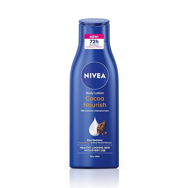 NIVEA Cocoa Nourish 200ml Body Lotion with Deep Moisture Serum| 48 H Moisturization | With Amazon sale
