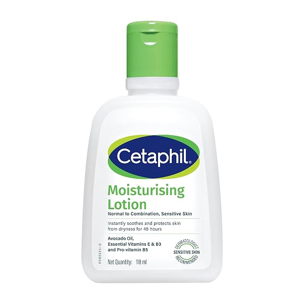 Cetaphil Moisturising Lotion 118 ml for Dry to Normal & Sensitive Skin | 48H Hydration wit Amazon sale