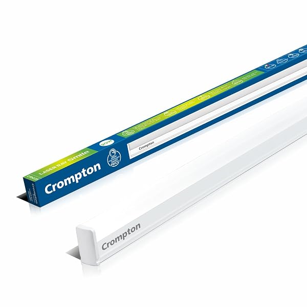 Crompton Laser Ray Smile 20W LED Batten, 4 Feet | 6500K, Pack of 1 4 feet slim profile; sh Amazon sale