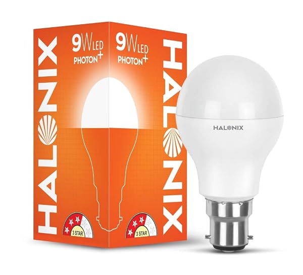 Halonix 9w LED Bulb Astron Plus Base B22 (Cool Day Light) LED Amazon sale