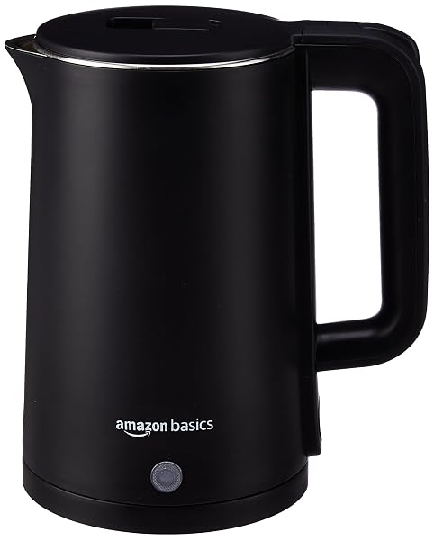 amazon basics 1.5 Litre Cool Touch Electric Kettle| 1350 Watt|Stainless Steel Body|Auto Cu Amazon sale