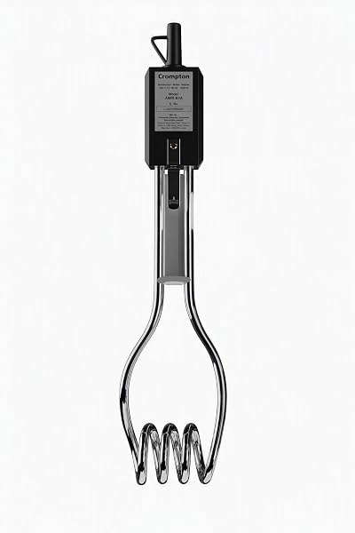 Crompton 1000W Superfast heating Immersion Rod| 100% Shock Proof| Anti-corrosive coating| Amazon sale