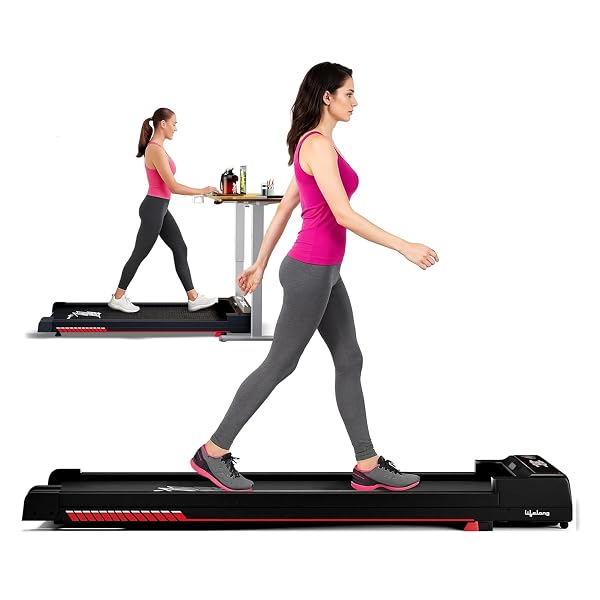Lifelong Fit Pro Treadmill 3 HP Peak Dc Brushless Motor 2 Level Manual Incline Walking Mac Amazon sale