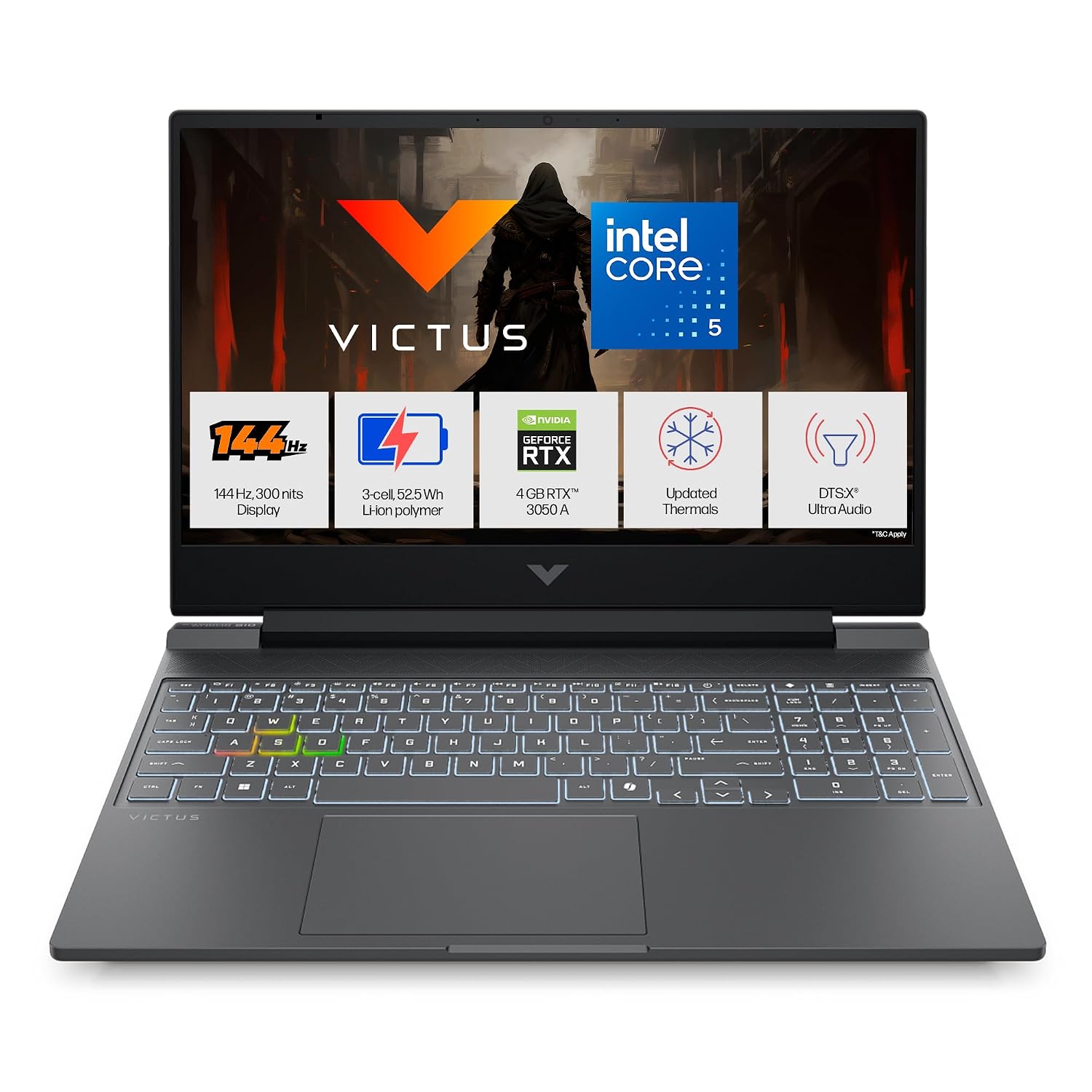 HP Victus, Intel Core 5 210H, RTX 3050A 4GB (24GB/512GB, 144Hz) Amazon sale