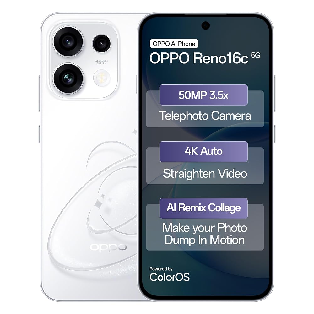 Oppo Reno16c 5G (8GB+256GB) Amazon sale