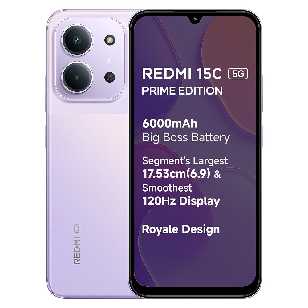 Redmi 15C 5G Prime Edition (128GB) Amazon sale