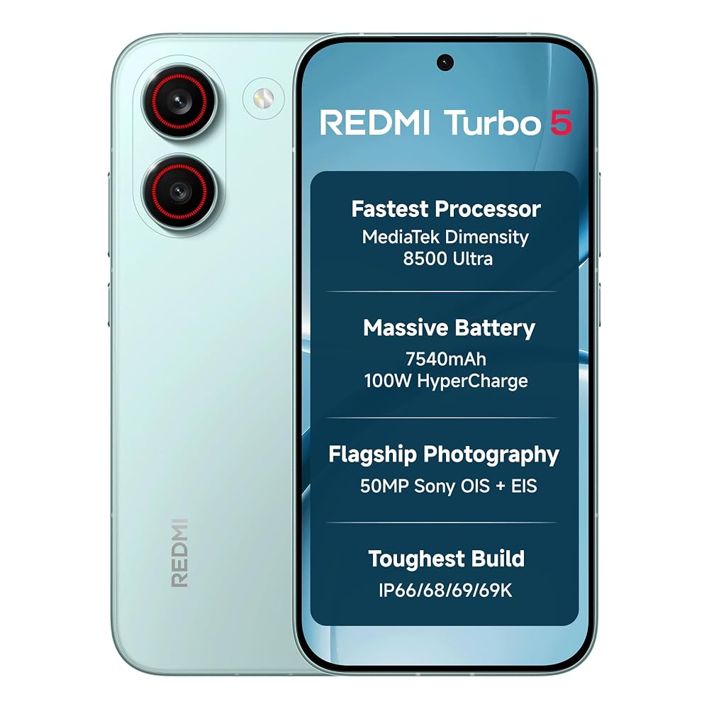 REDMI Turbo 5 (8GB+256GB) Amazon sale