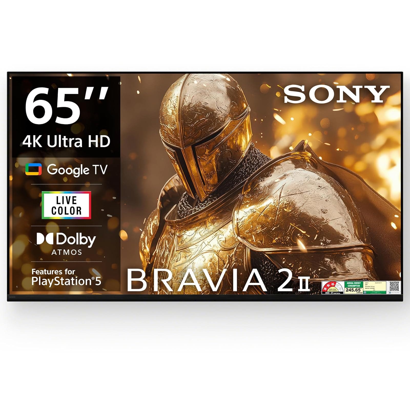 Sony 164 cm (65 inches) BRAVIA 2M2 Series 4K Ultra HD Smart LED Google TV K-65S2M2 Amazon sale