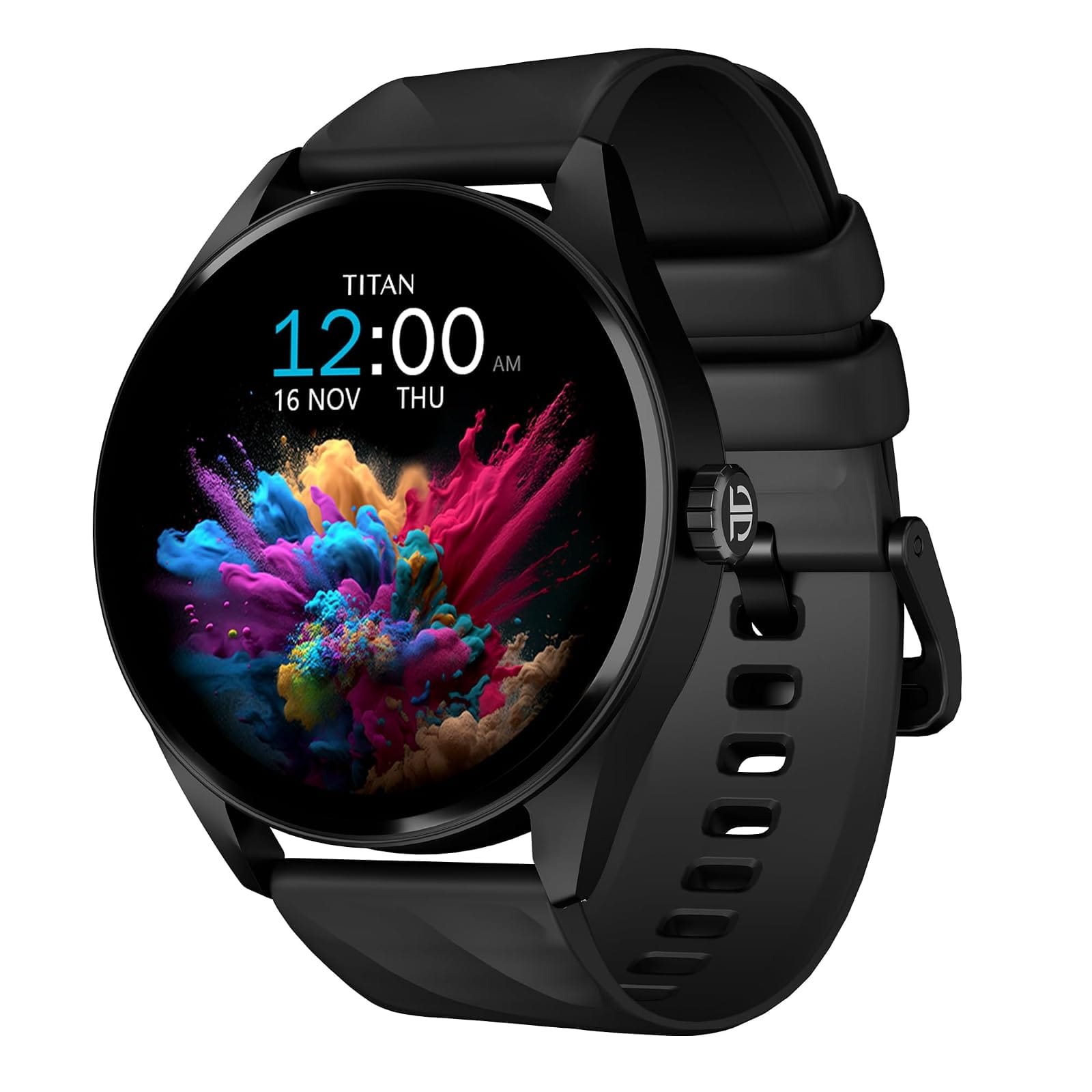 Titan Crest 1.43 inch AMOLED Smart Watch with BT Calling and AI Morning Brief Amazon sale