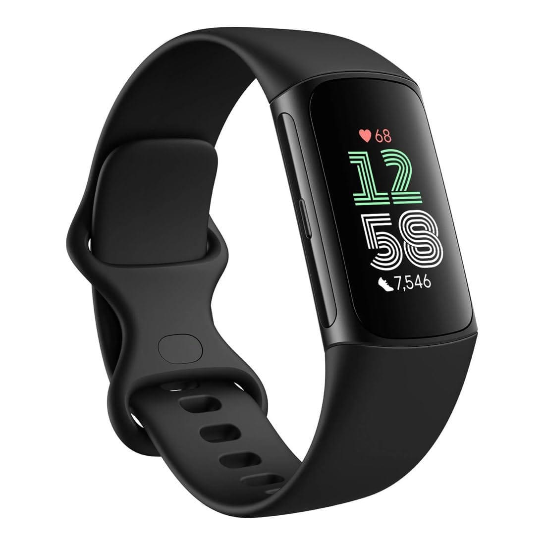 Fitbit Charge 6, Obsidian/Black Aluminum Amazon sale