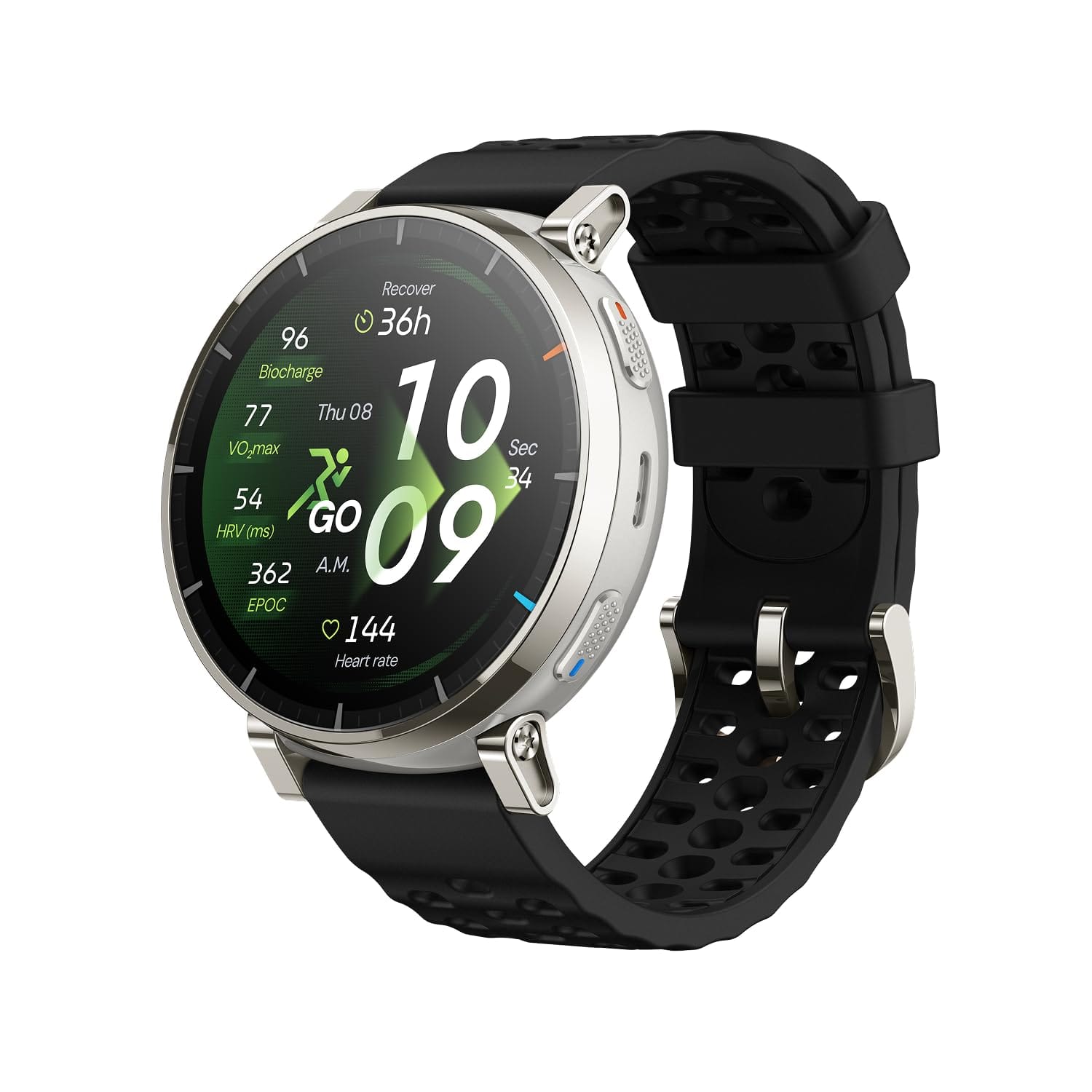 Amazfit Active 3 Premium GPS Running Smart Watch, 1.32 inch AMOLED Amazon sale