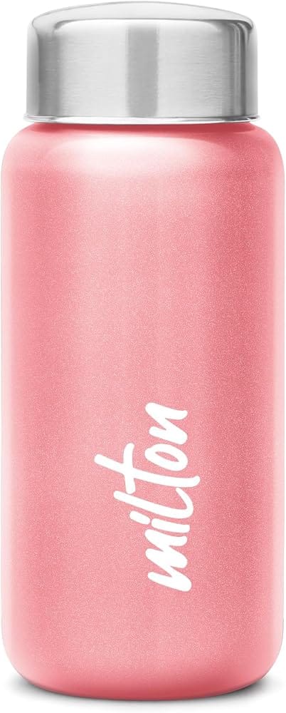 MILTON Aqua 500 Stainless Steel Water Bottle 485 ml, Single Walled, ISI Certified I Leak P Amazon sale