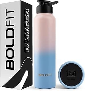 Boldfit Water Bottles Stainless Steel Water Bottle 1 Litre Steel Bottles for School, Offic Amazon sale