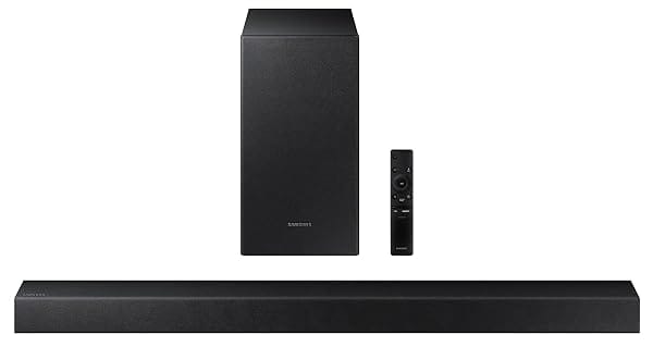 Samsung HW-T42E 150W 2.1ch Dolby Digital Soundbar with Wired Subwoofer Amazon sale