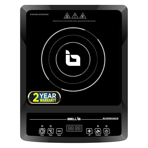 iBELL SLIM50 Induction Cooktop 2000W, BIS Certified, LED Display Amazon sale