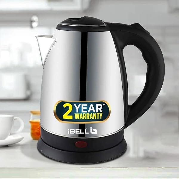 iBELL Sek150L Premium Electric Kettle 1.5 Litre, 1500 Watts, Stainless Steel Amazon sale