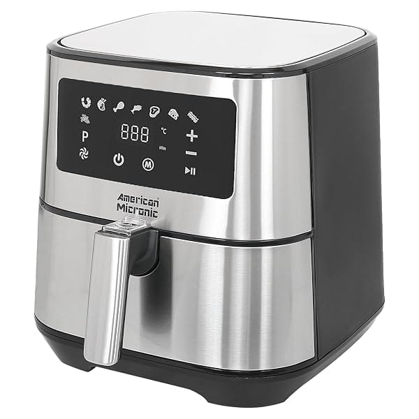 American Micronic 6.5 L Digital Air Fryer, 1700W TurboTunnel Fresh Air Technology Amazon sale