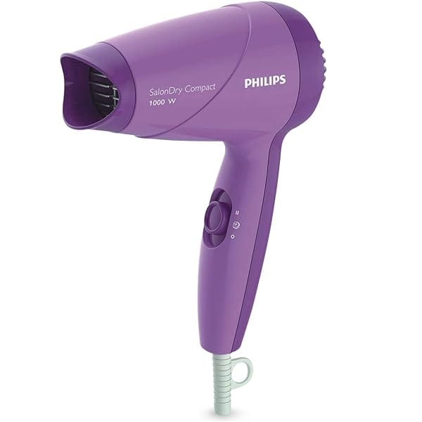 Philips 1000W Hair Dryer with ThermoProtect, Blow Dry and Styling Amazon sale