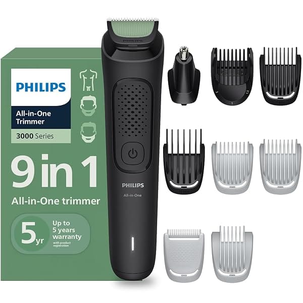 Philips Beard Trimmer with One-Stroke Trimming and Skin-Safe Blades Amazon sale