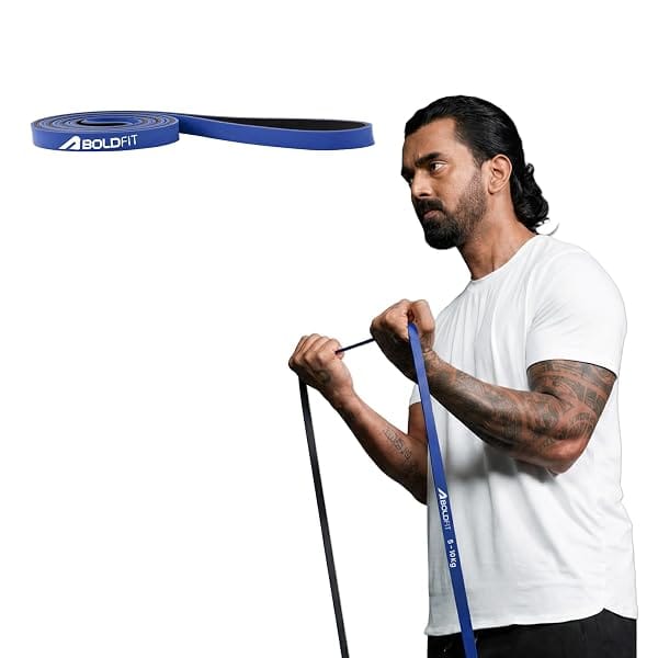 Boldfit Resistance Bands for Workout Dual Color Heavy Resistance Band Amazon sale