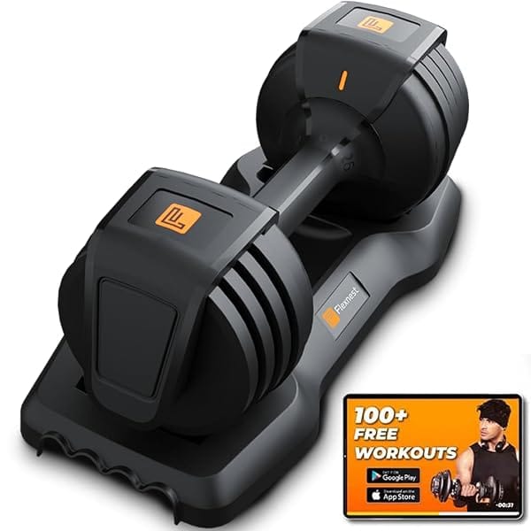 Flexnest Adjustable Dumbbells, Designed-in-Germany, Easy Weight Adjustment Amazon sale