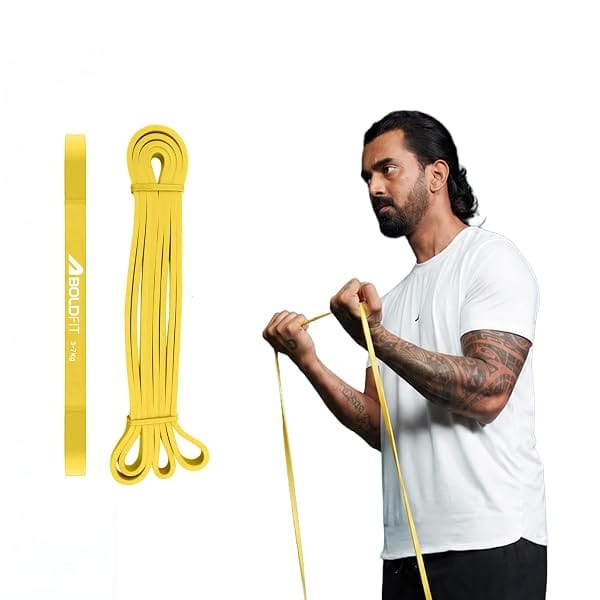 Boldfit Heavy Resistance Band for Workout Set Exercise & Stretching Amazon sale