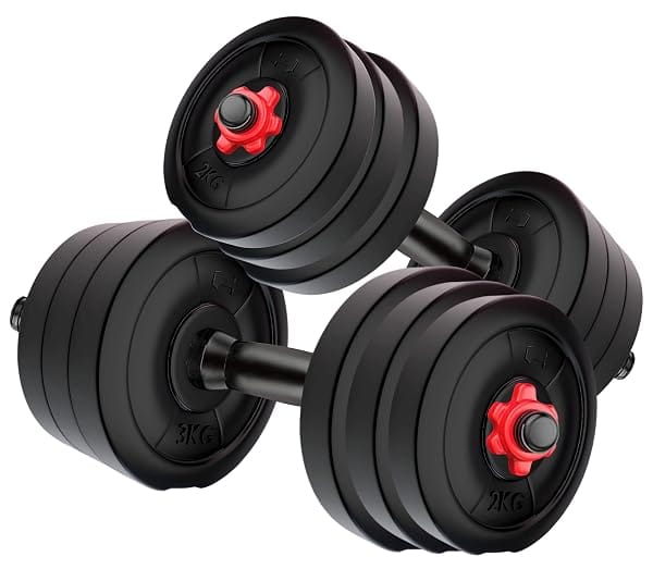 Kore PVC-DM COMBO16 Home Gym Dumbbells Kit Amazon sale