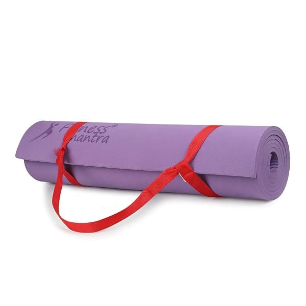 Fitness Mantra 6mm Yoga Mat with Carrying Strap for Yoga and Exercise Amazon sale