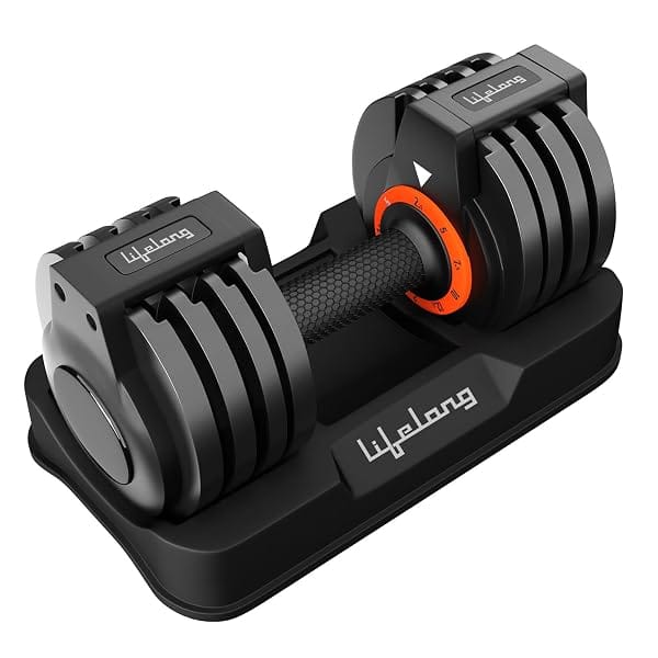 Lifelong Adjustable Dumbbells Set for Men & Women Home Gym Equipment Amazon sale