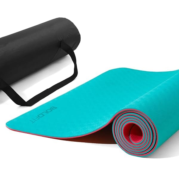 Boldfit Yoga Mat for Women and Men with Cover Bag TPE Material 6mm Amazon sale