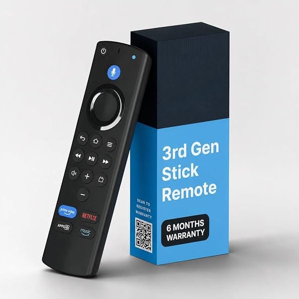 AIDITIYMI Replacement Voice Remote Control for Fire TV Stick, 3rd Gen Compatible Amazon sale