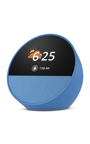 Amazon Echo Spot (latest model), Smart Alarm Clock with Alexa and Bluetooth Amazon sale
