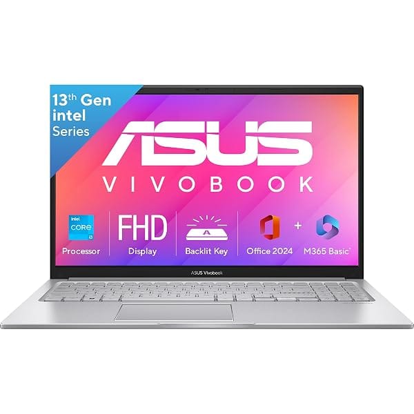 ASUS Vivobook 15 (2025), 13th Gen,Intel Core i3-1315U, 8GB RAM, 512GB SSD, FHD, 15.6